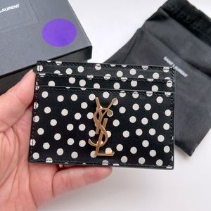 YSL Monogram Card Holder